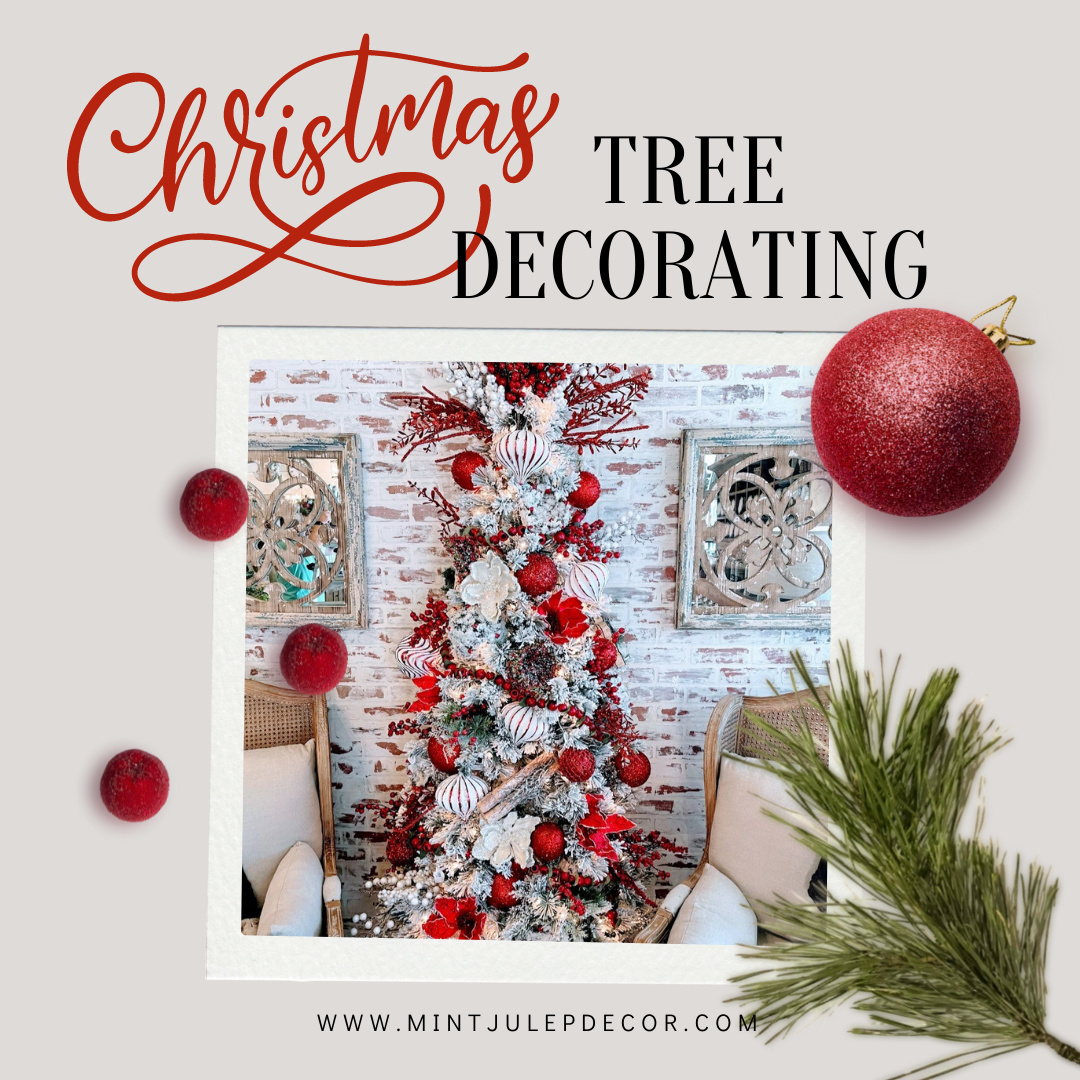 Tree Decorating: Must Have Picks and Sprays – The Mint Julep