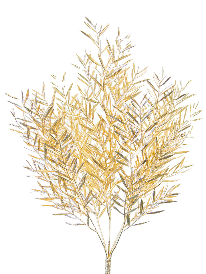 21" Shiny Willow Bush Gold