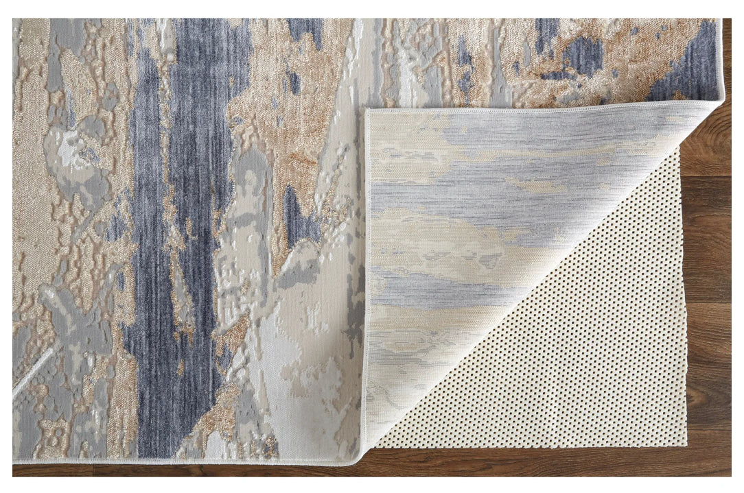 Laina Rug, Beige/Blue (Various Sizes)