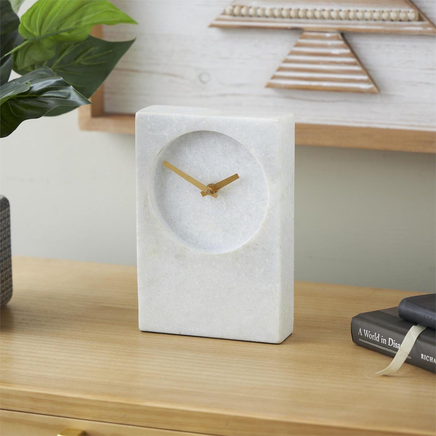 Sleek Stone Timepiece