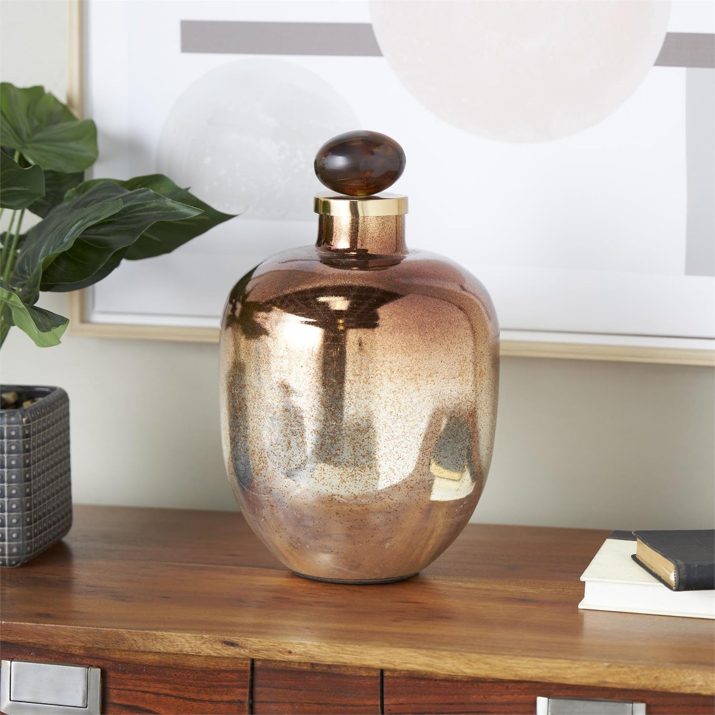 8" Ombre Jar w/ Knob