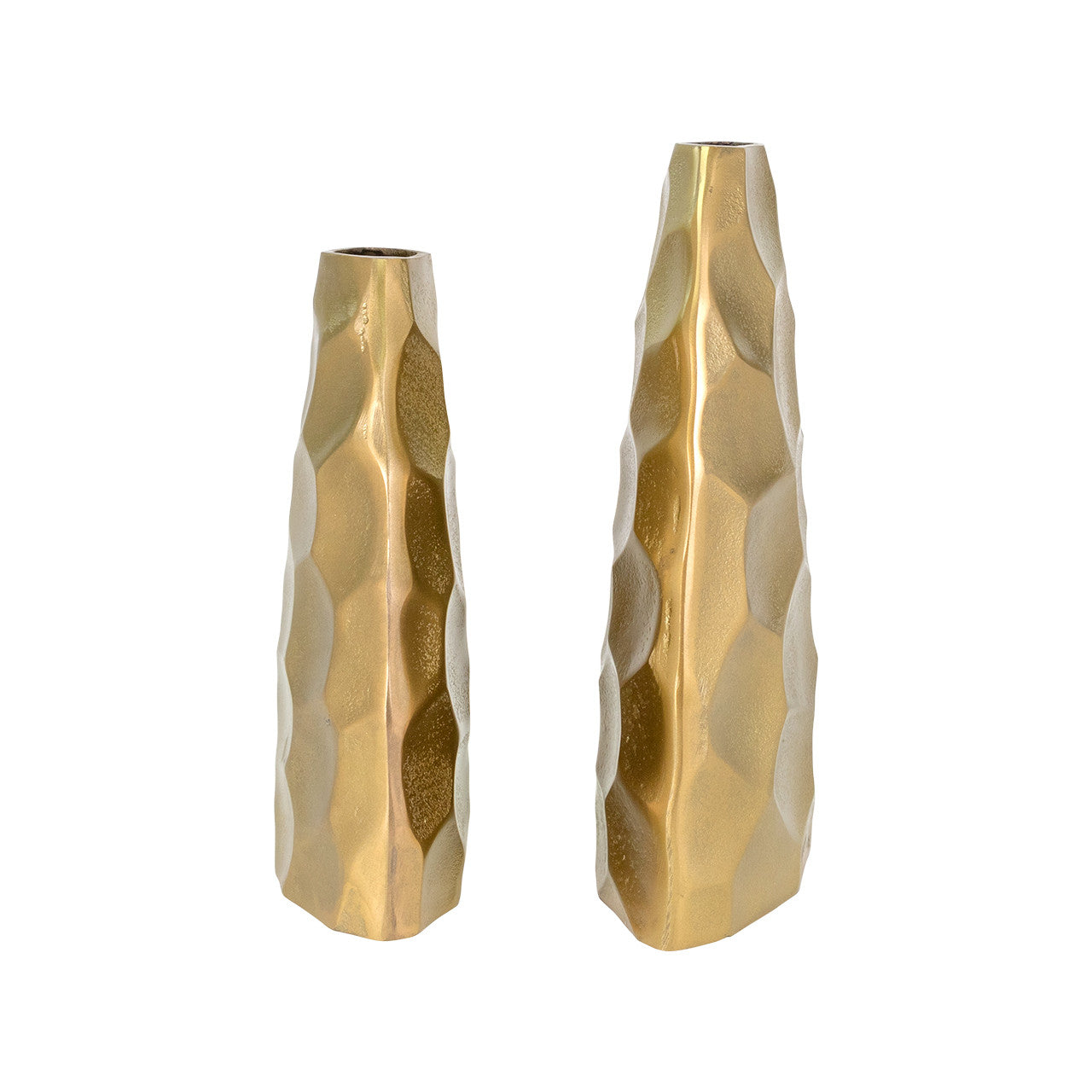 Scalloped Gold Vase (Various Sizes)