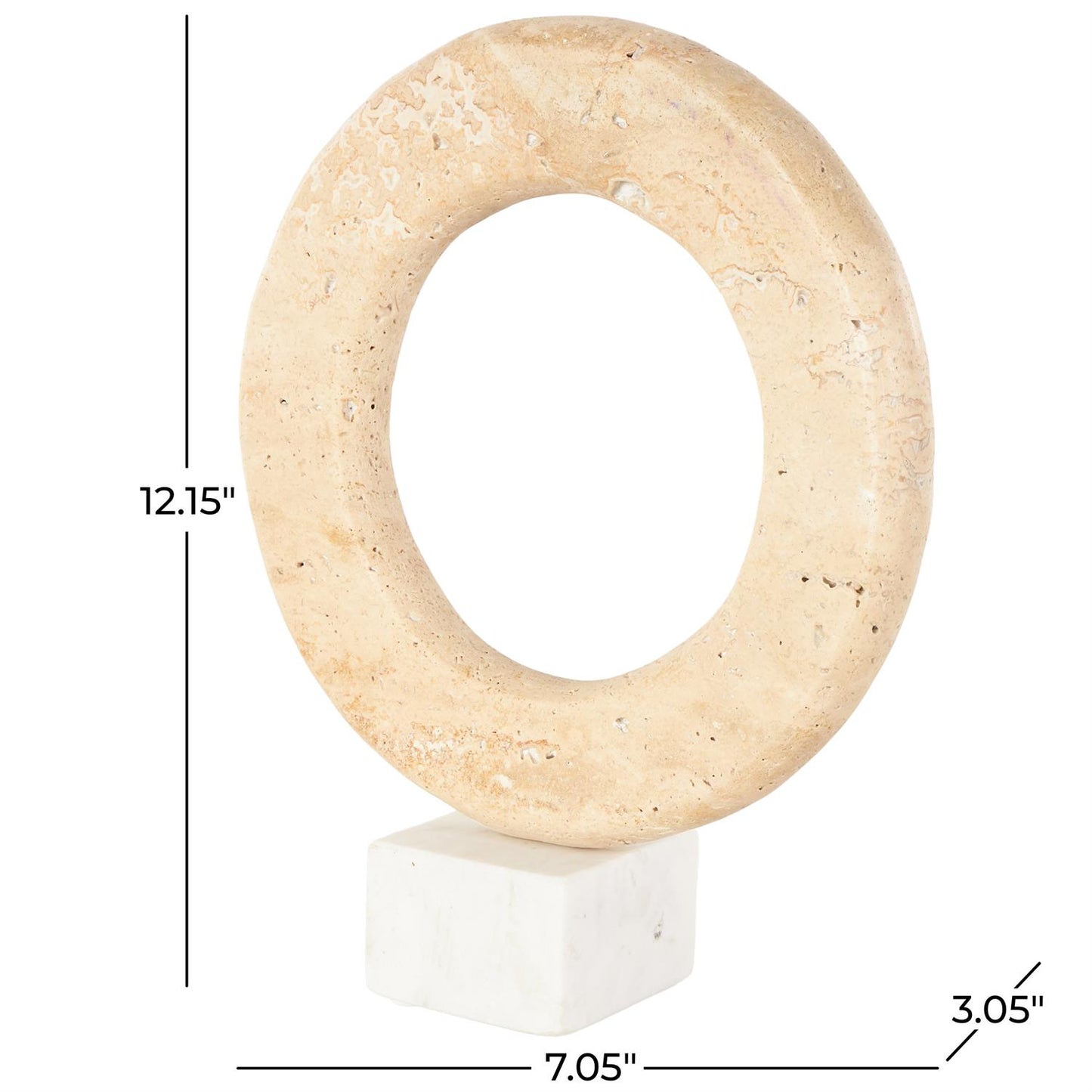 Stone Orbit Sculpture