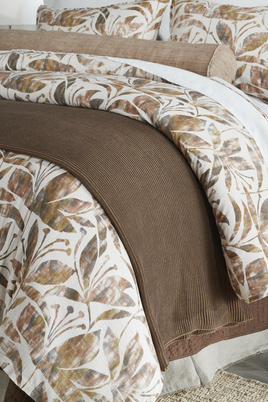 Amory Coverlet Queen, Tobacco