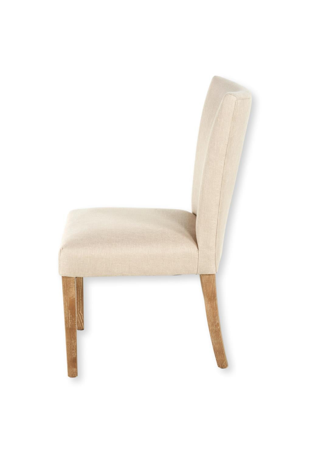 Sasha Dining Chair, Grey Washed/Biscuit