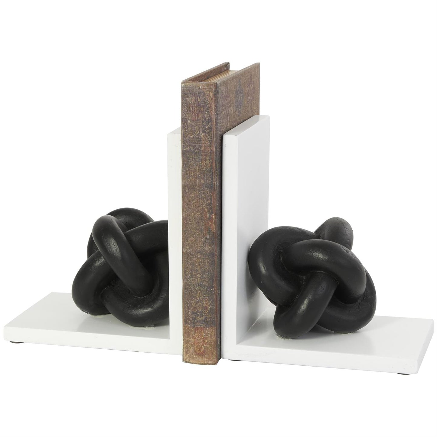 Set of 2 Knot Bookends