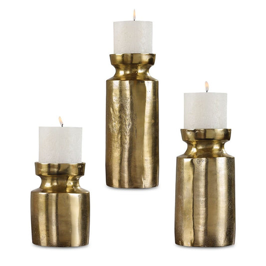 Amina Candleholders S/3