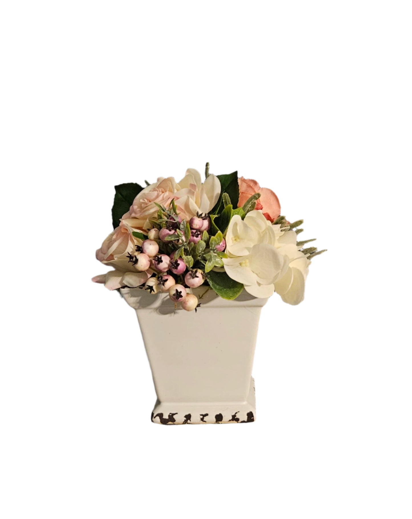 Pink And Cream Sit Around