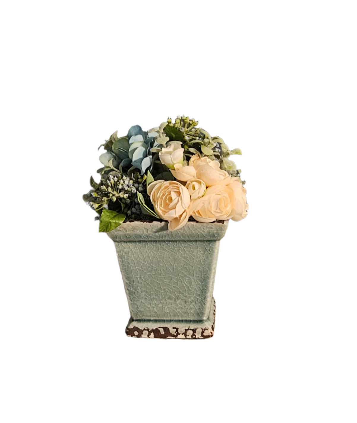 Blue And Cream Sit Around