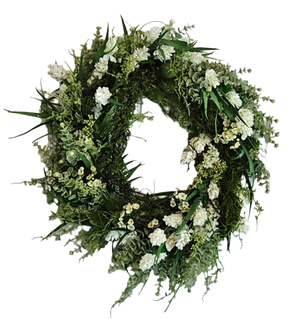 Everyday Wreath with Lilac