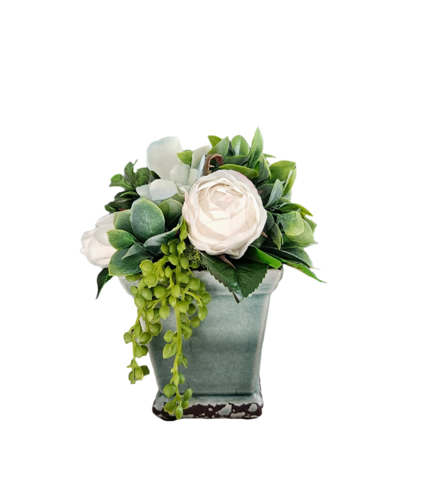 Neutral Sit Around in Teal Container