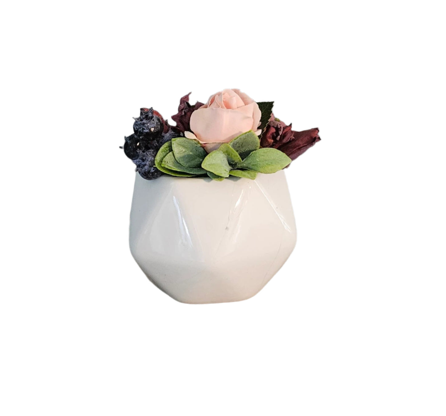 Mini Sit Around With Pink Rose