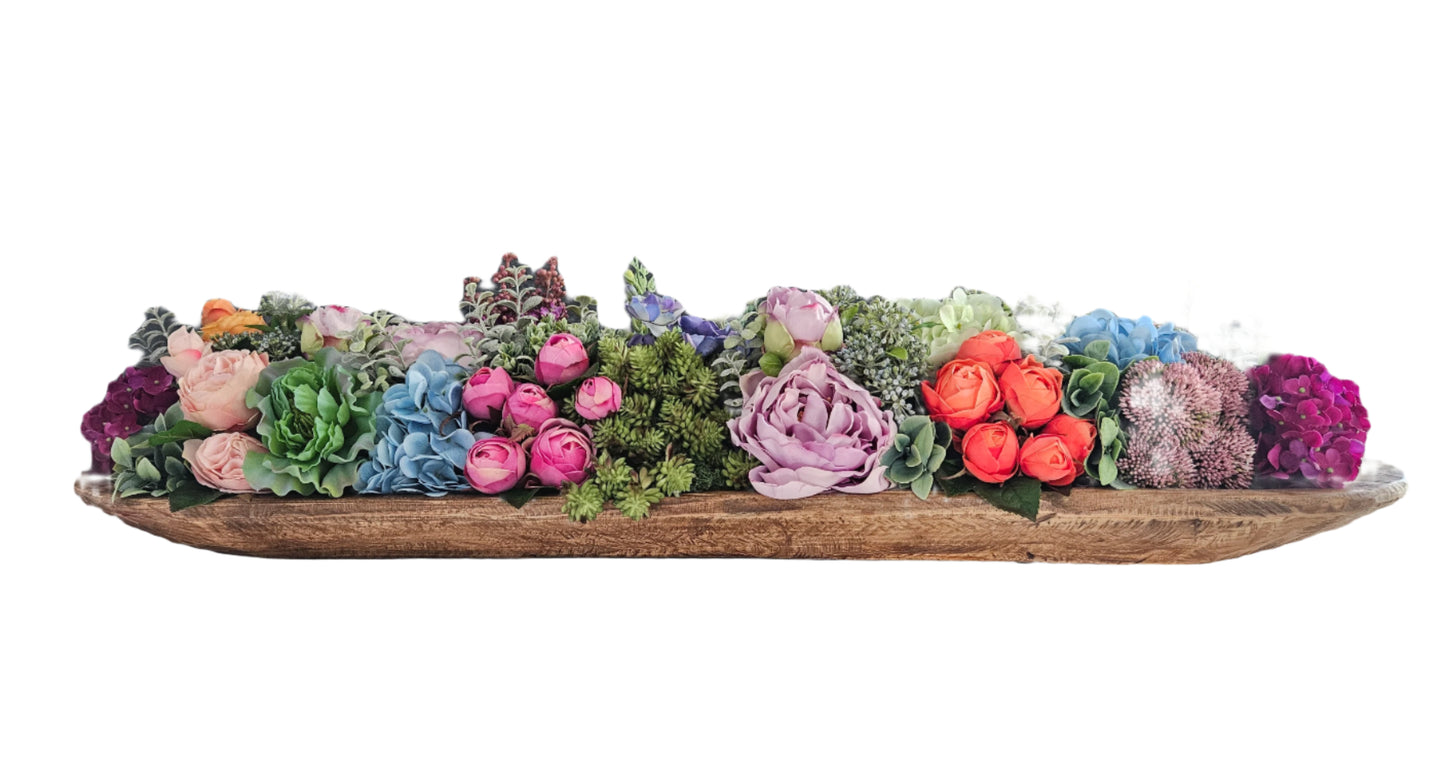 Colorful Extra Large Doughbowl Centerpiece