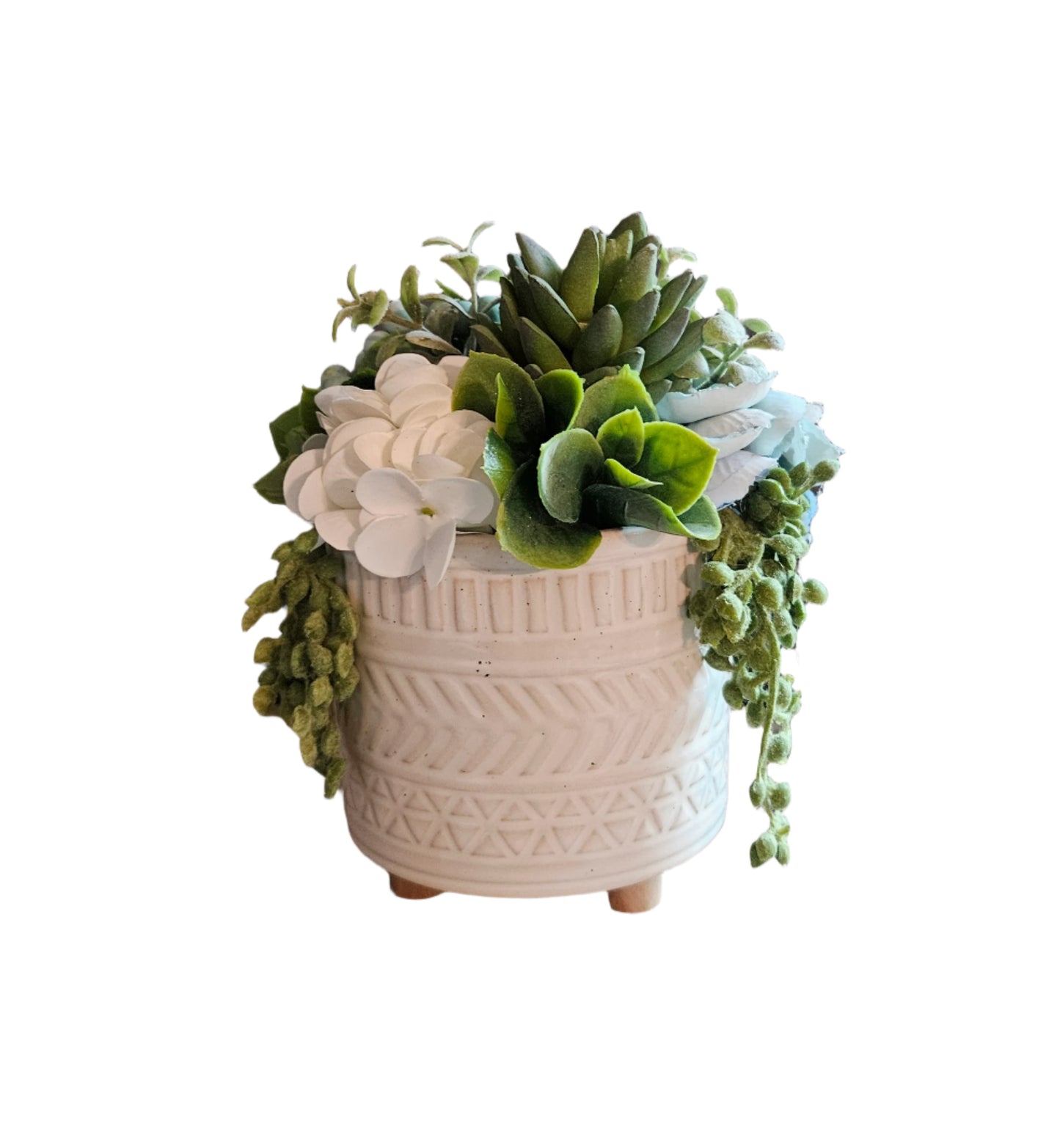 Neutral Sit Around In Footed Container