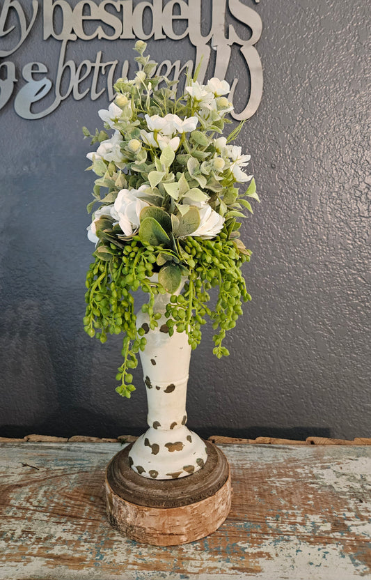 Neutral Removable Candle Topper