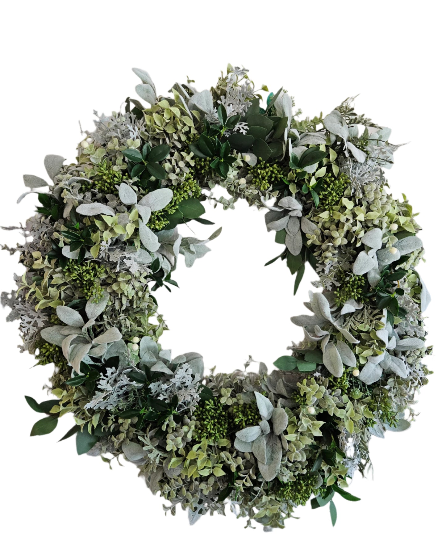 32" Assorted Greenery Wreath