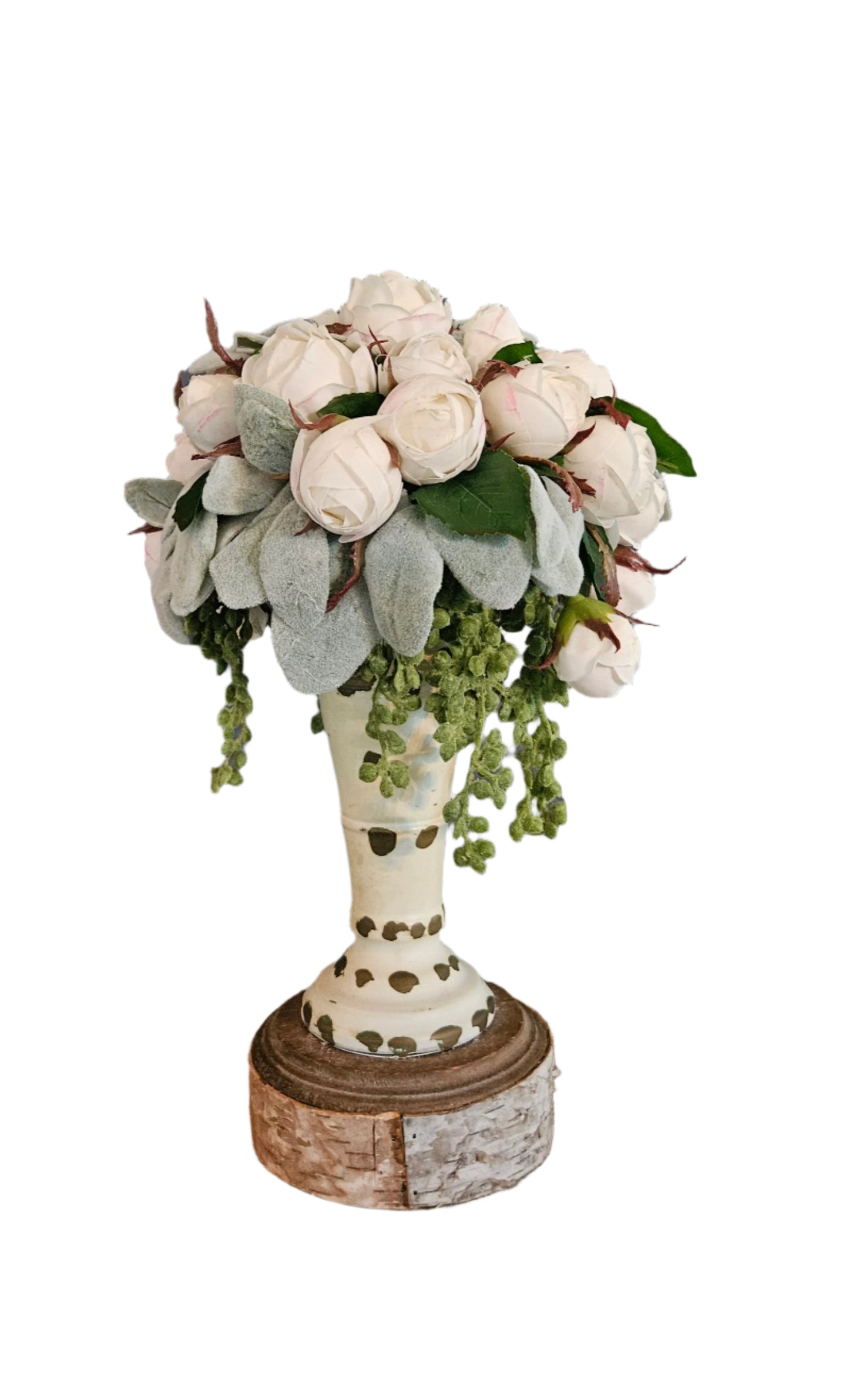 Rose Bouquet Candle Topper