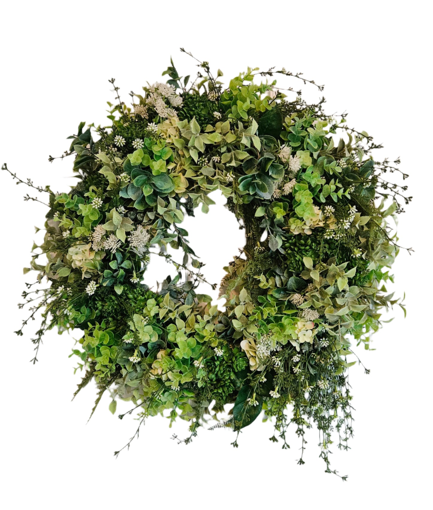 Weather Tolerant Exterior Greenery Wreath