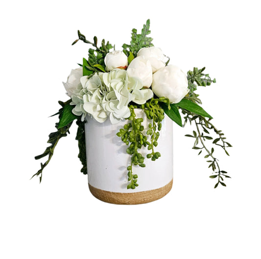 Large Peony Buds Sit Around