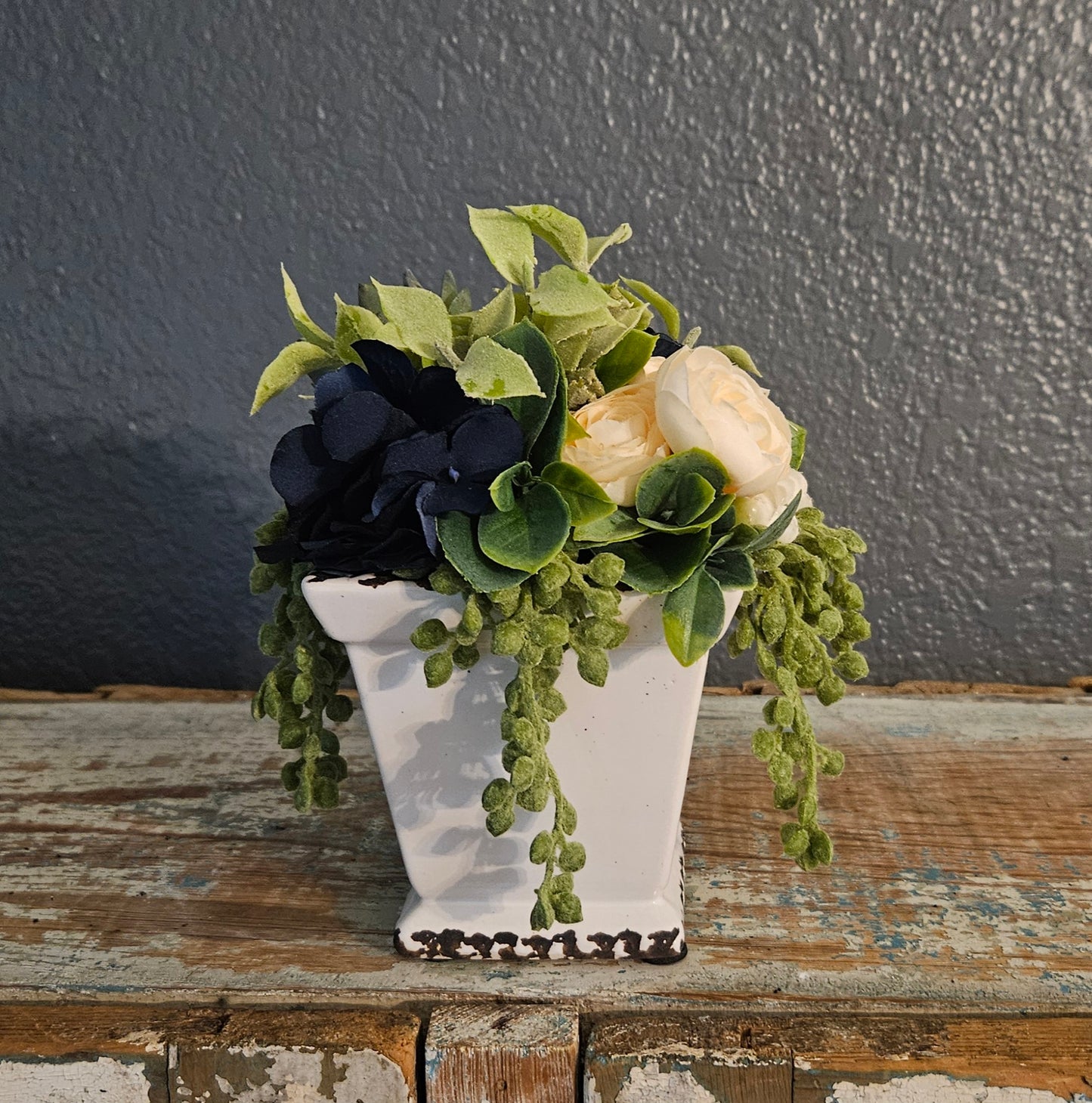 Navy Hydrangea Sit Around