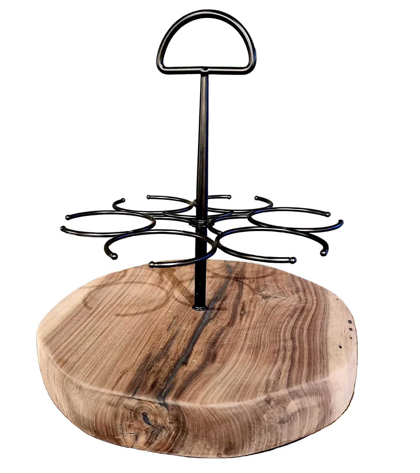 Handmade Black Walnut Wine Caddy