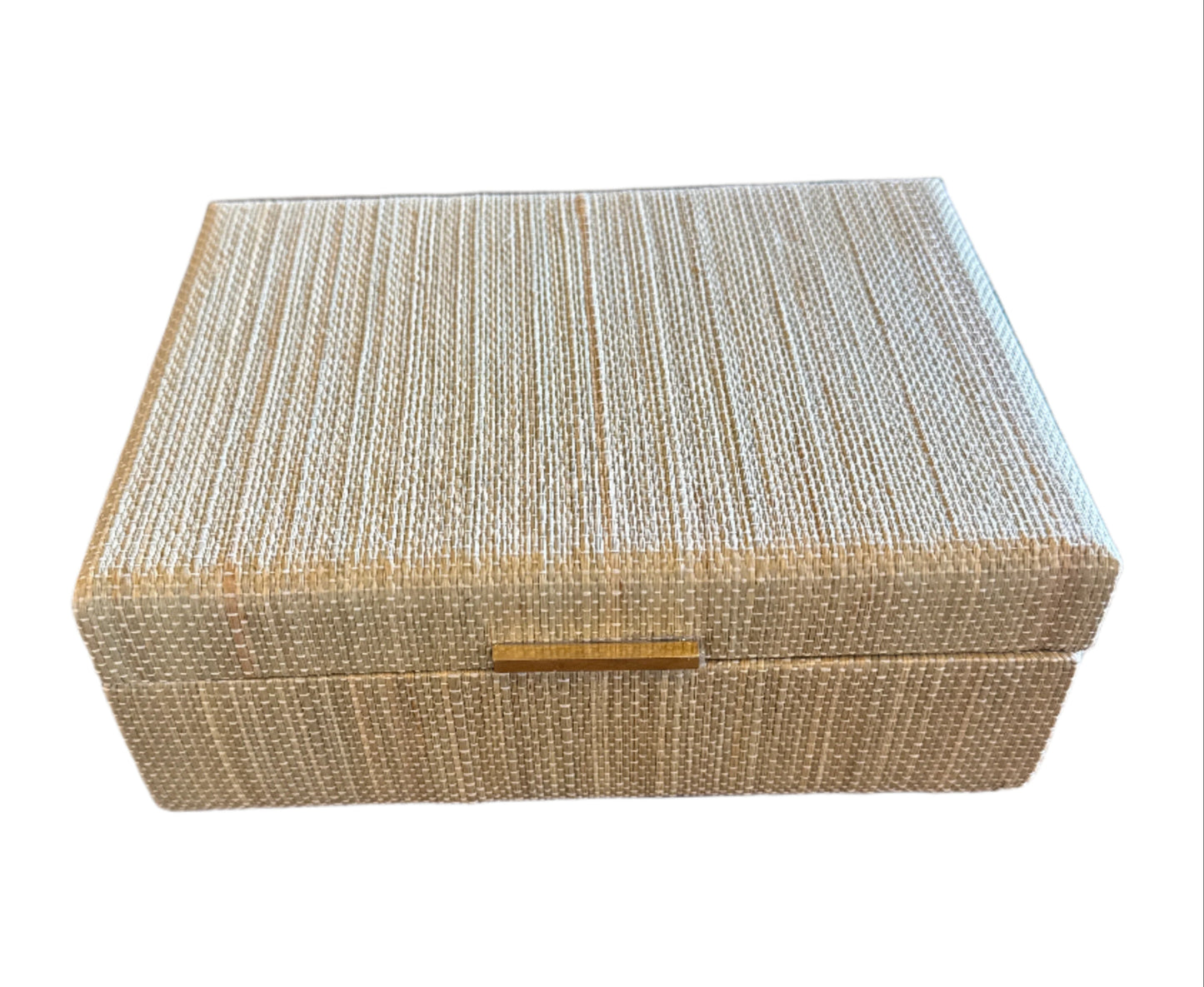 Taupe Woven Seagrass Box, Various Sizes