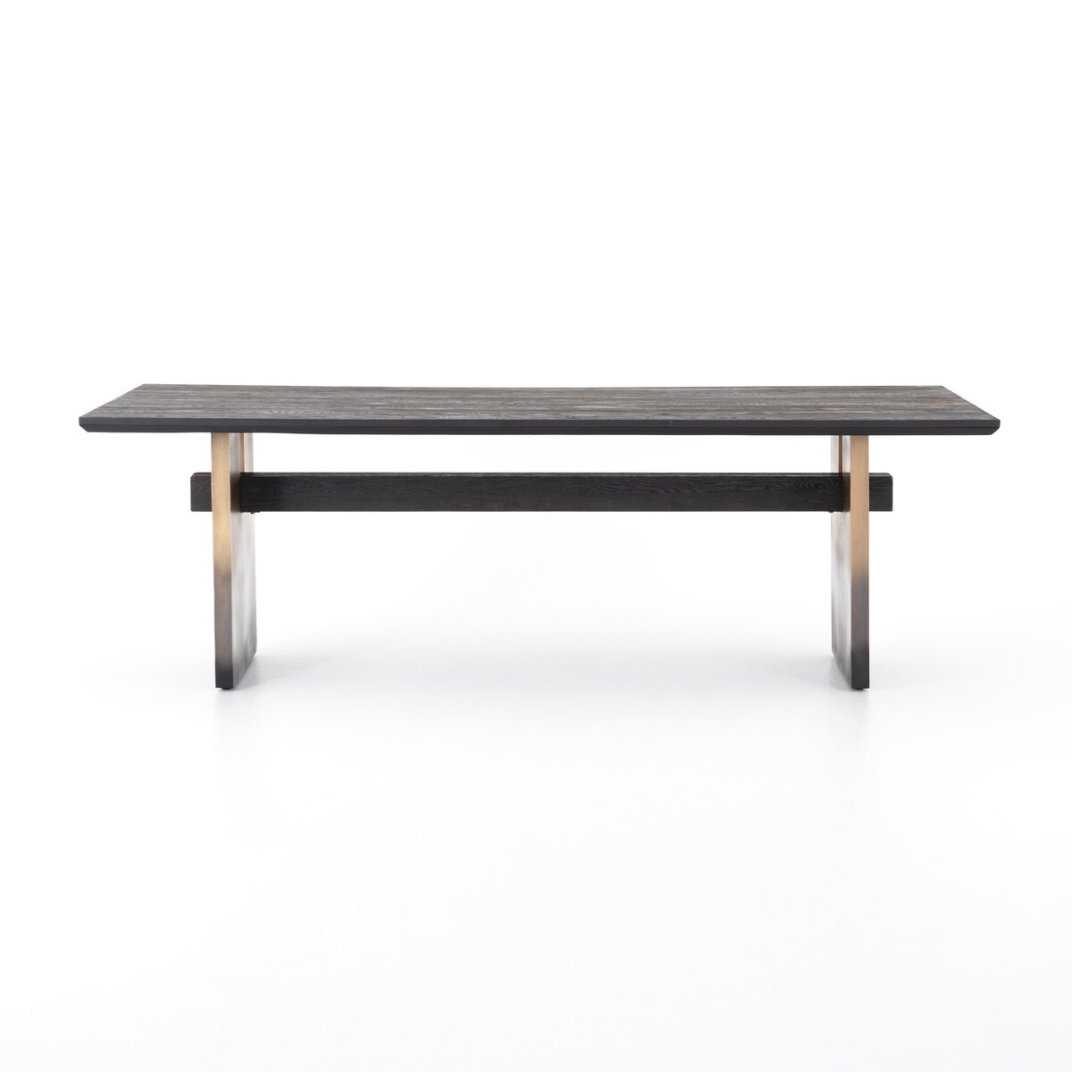 Brennan Dining Table, Worn Black