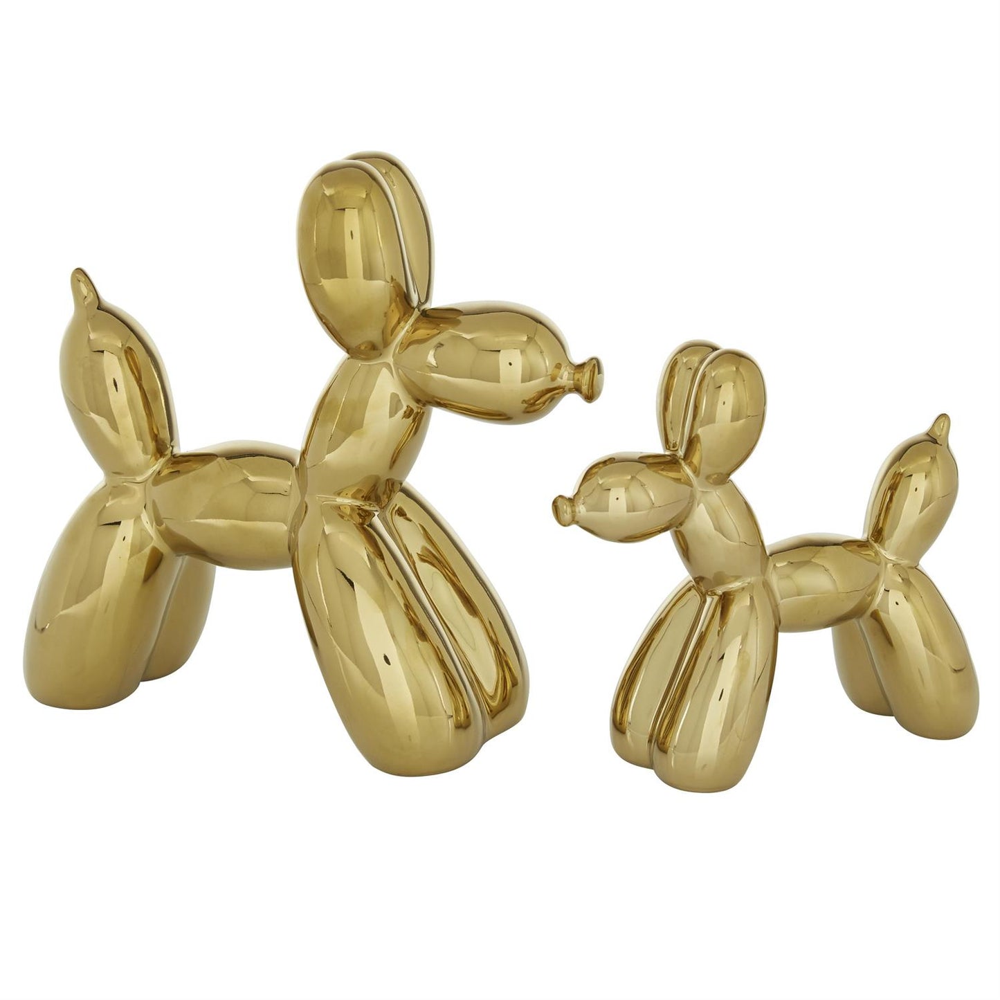 Gold Balloon Dog Sculpture (Various Sizes)