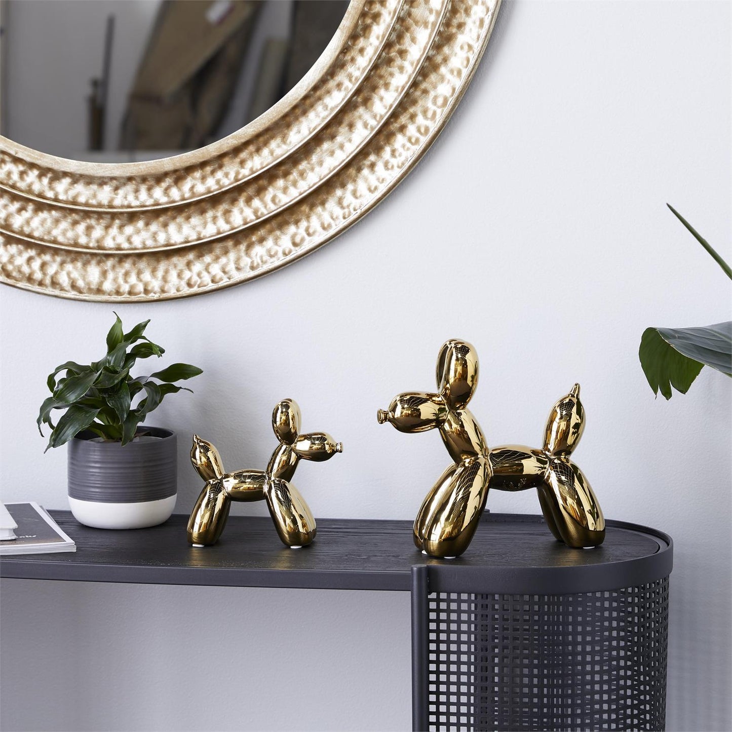 Gold Balloon Dog Sculpture (Various Sizes)