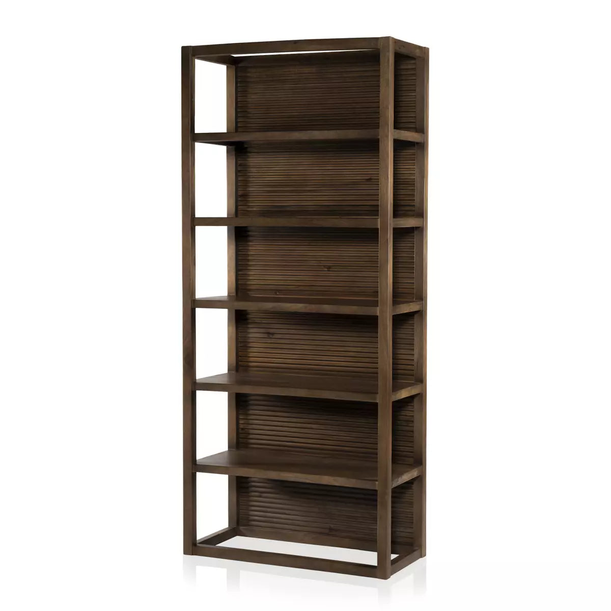 Lorne Bookshelf, Dusty Reeded Brown