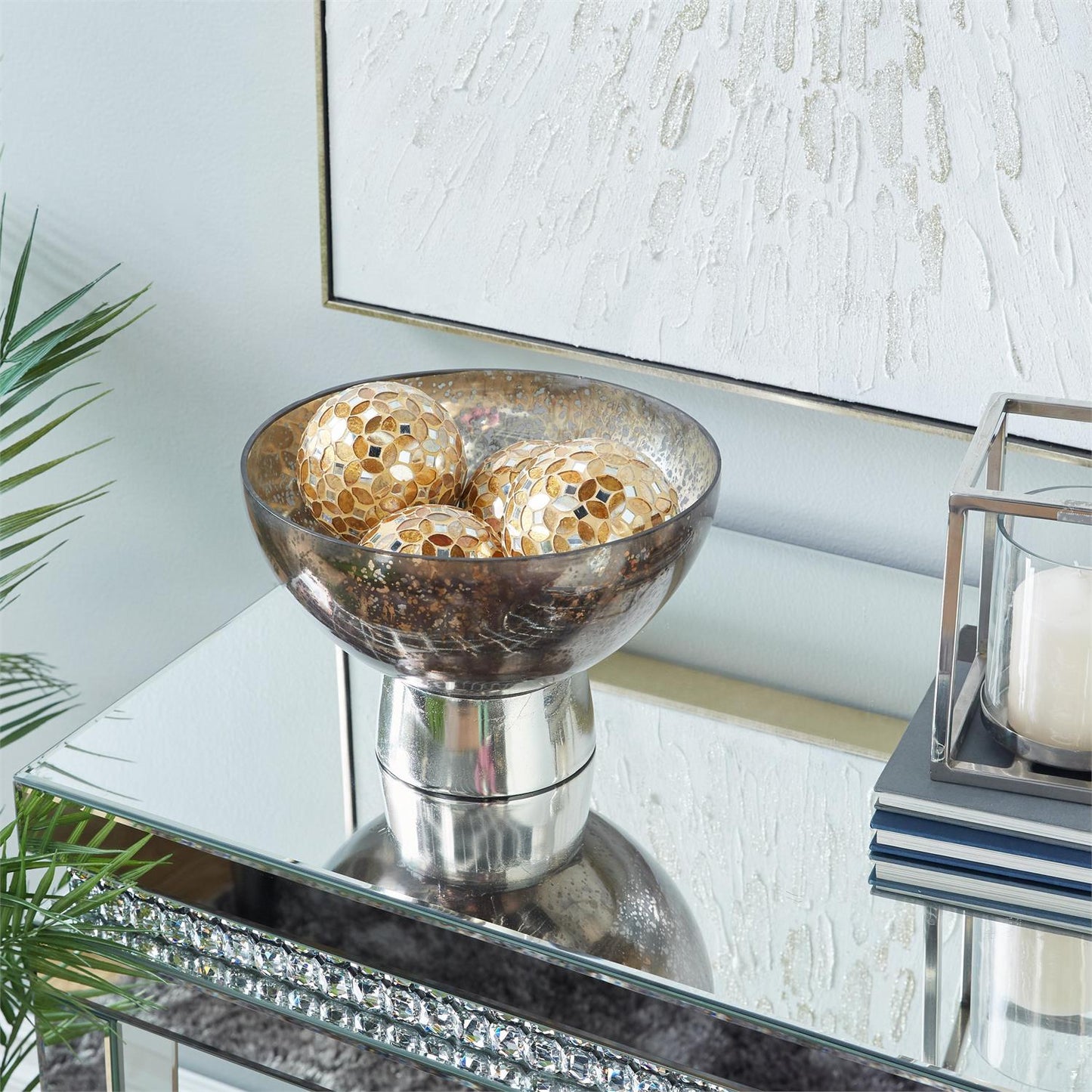 Mosaic Orbs, Set of 4