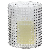 Clear Glass Traditional Candleholders