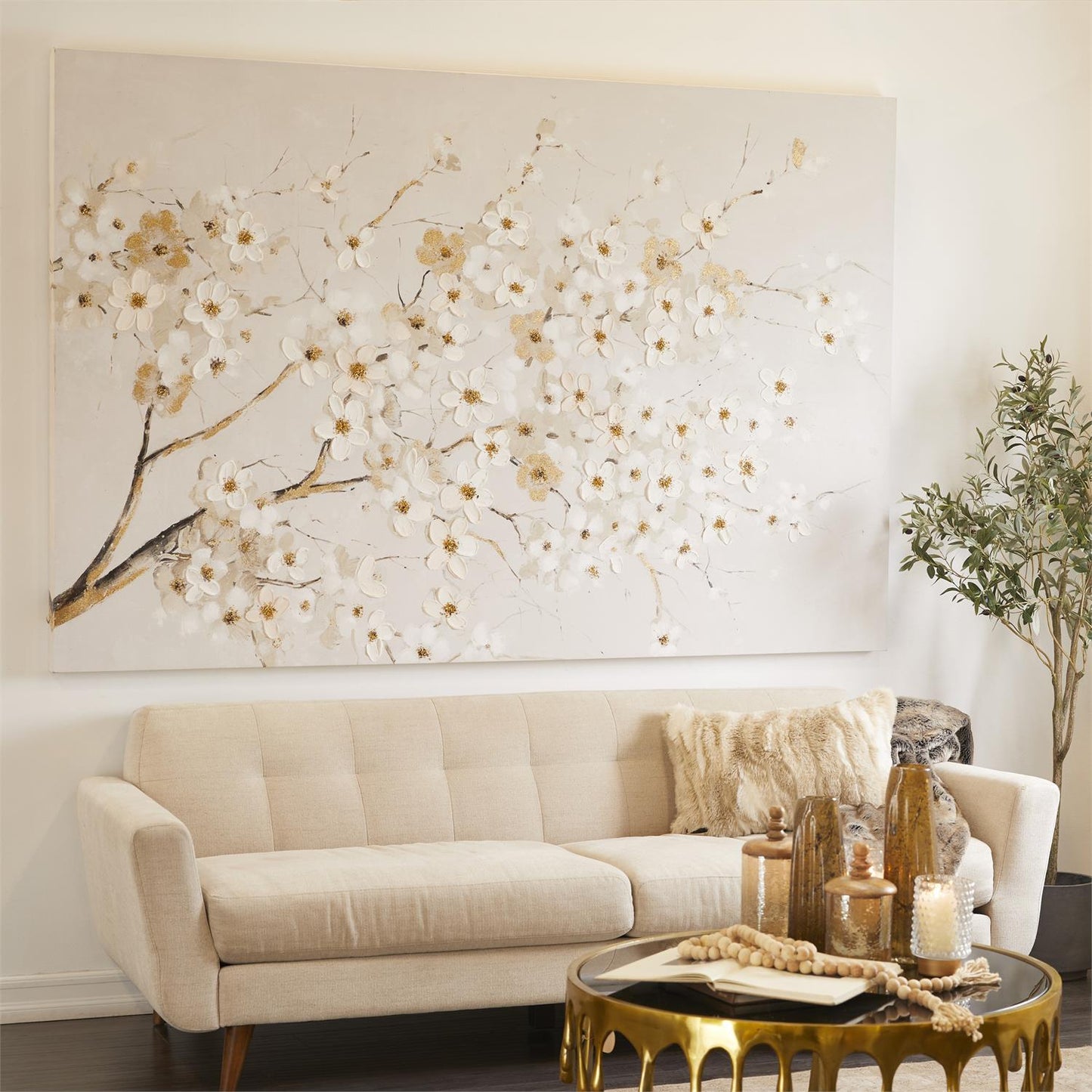 Cherry Blossom Painting