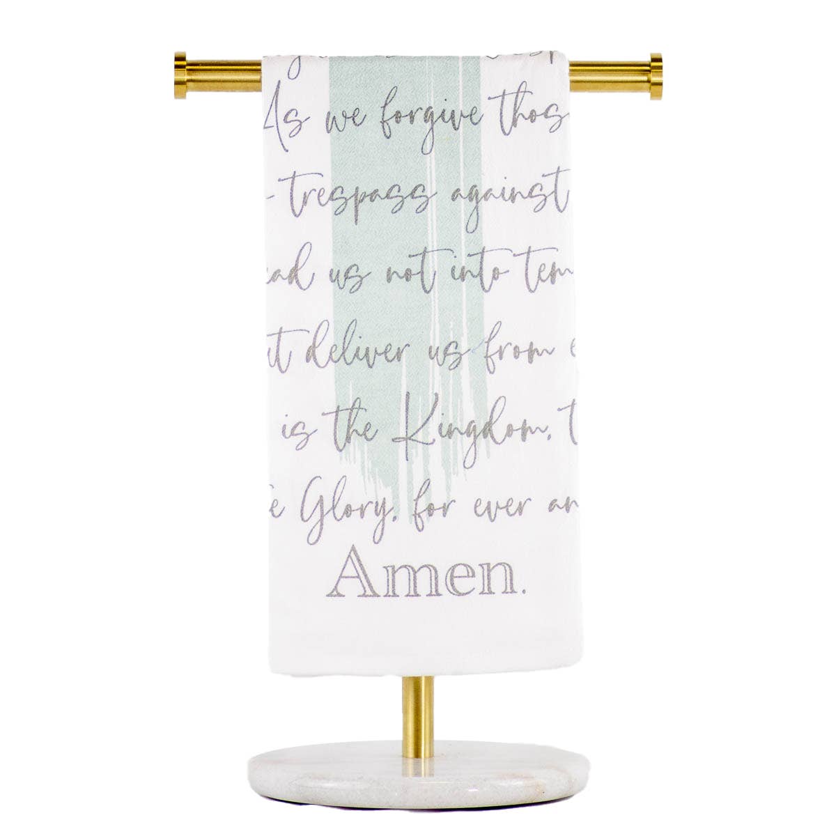 Lord's Prayer Hand Towel