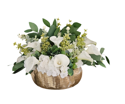 Real Touch Centerpiece With Calla Lily