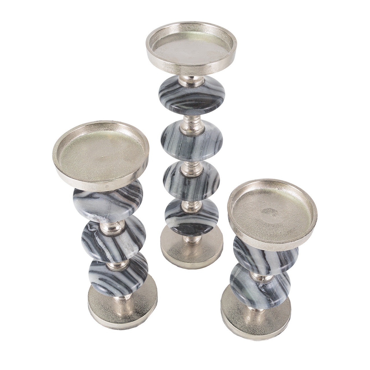 Rhone Candleholders, Set of 3