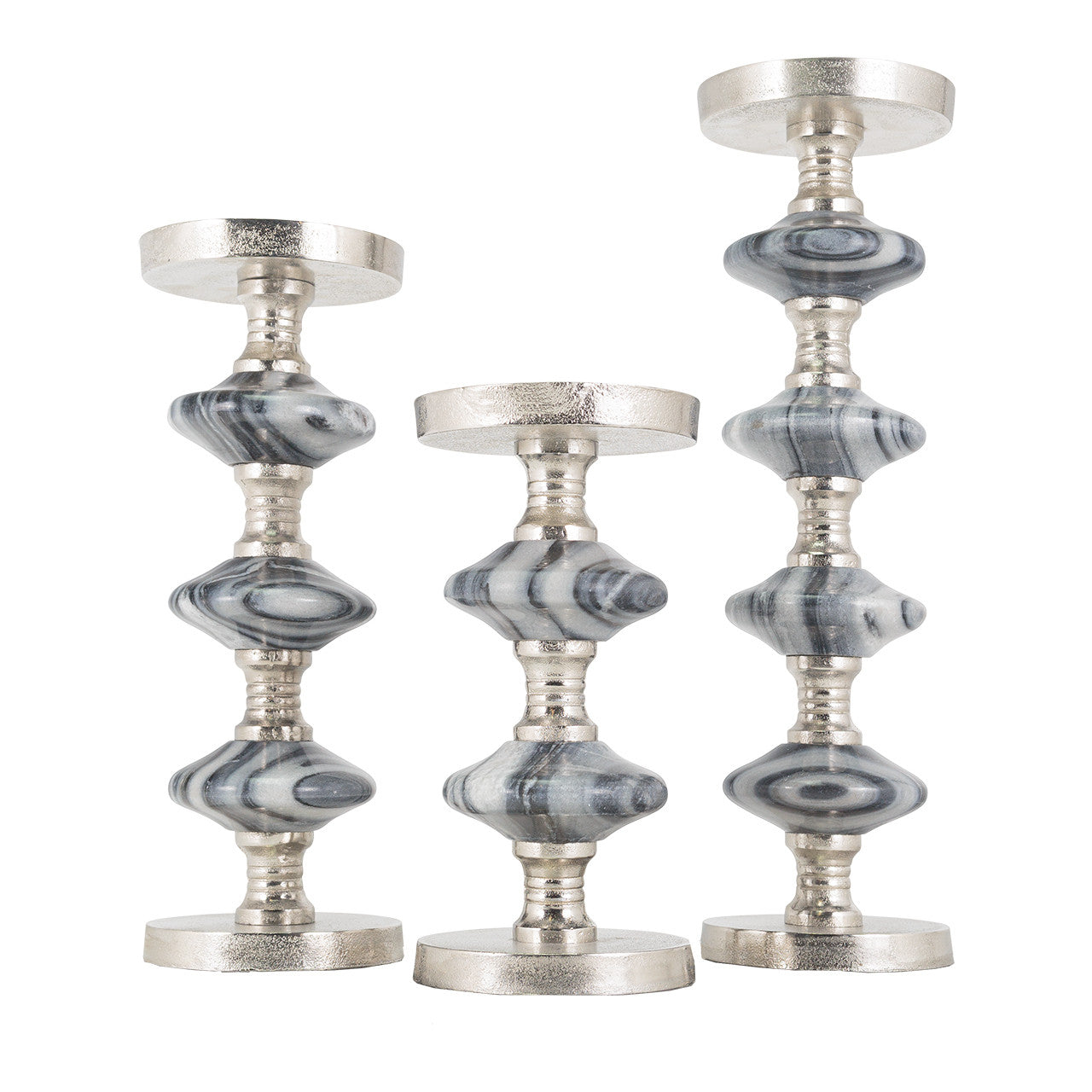 Rhone Candleholders, Set of 3