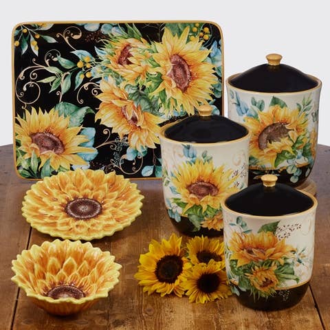 Sunflower Fields Ice Cream Bowl