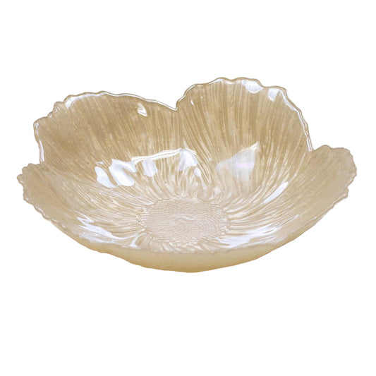 Magnolia Glass Serving Bowl