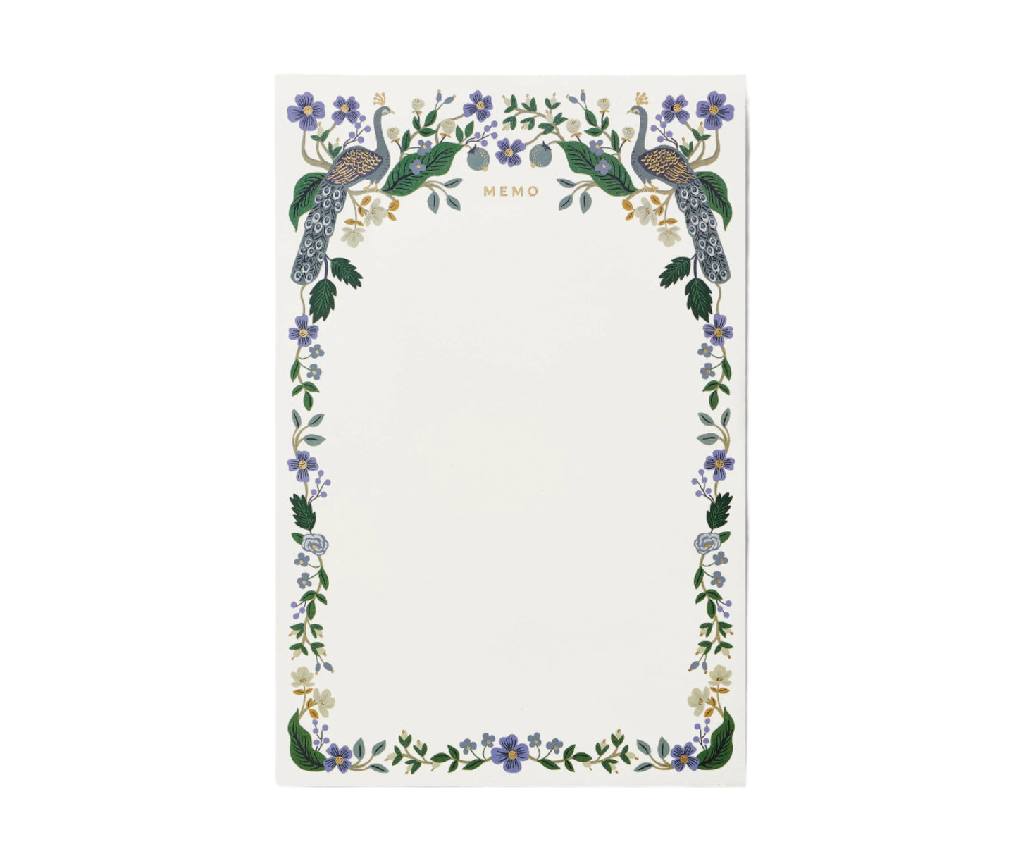 Peacock Memo Notepad