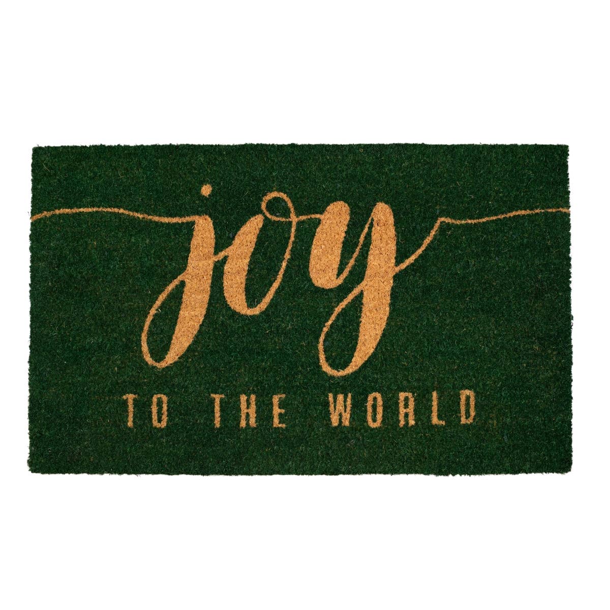 Joy To The World Script Doormat