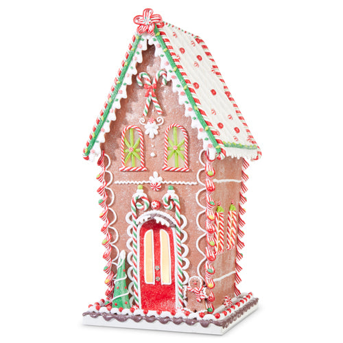 Lighted Gingerbread House