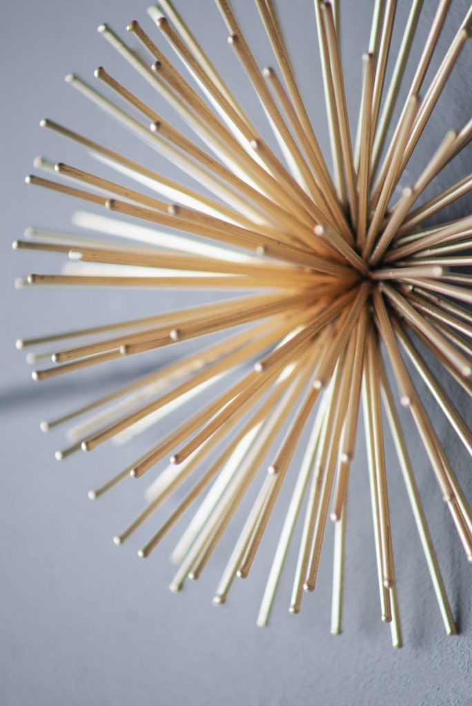 Gold Decorative Spike Ball