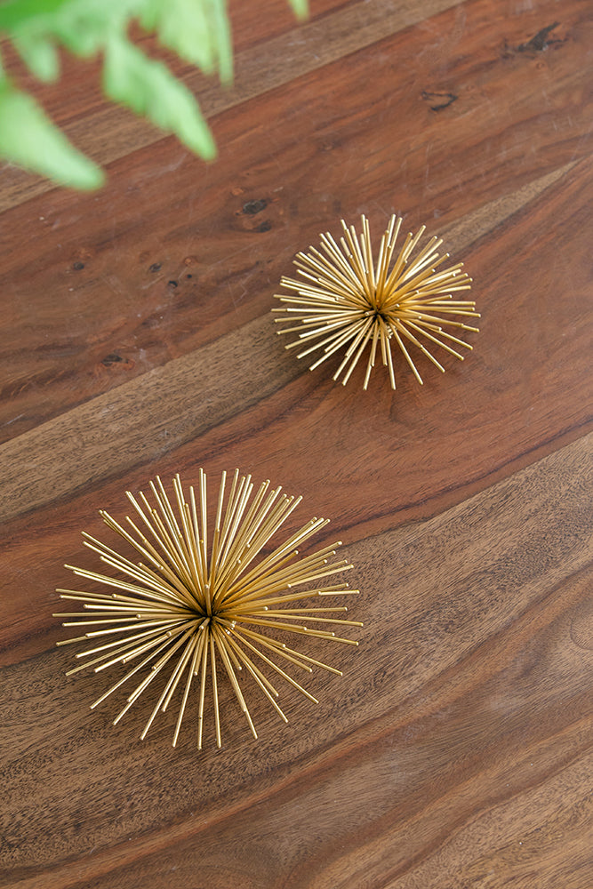 Gold Decorative Spike Ball