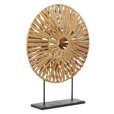 Rattan Abstract Sculpture