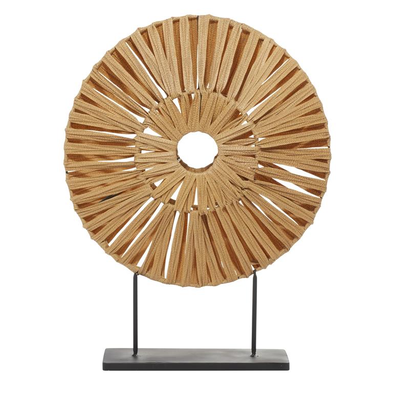 Rattan Abstract Sculpture