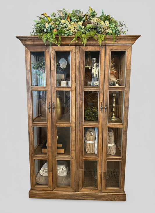 Gavin Display Cabinet, Natural