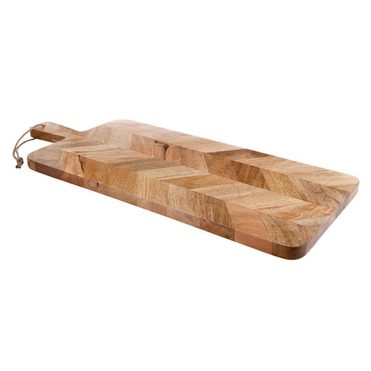 Herringbone Charcuterie/Cutting Acacia Board