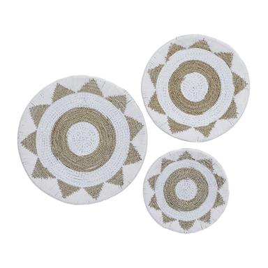 Handmade Woven Cotton Seagrass Wall Decor