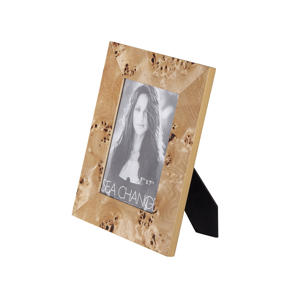Burl Wood Photo Frame
